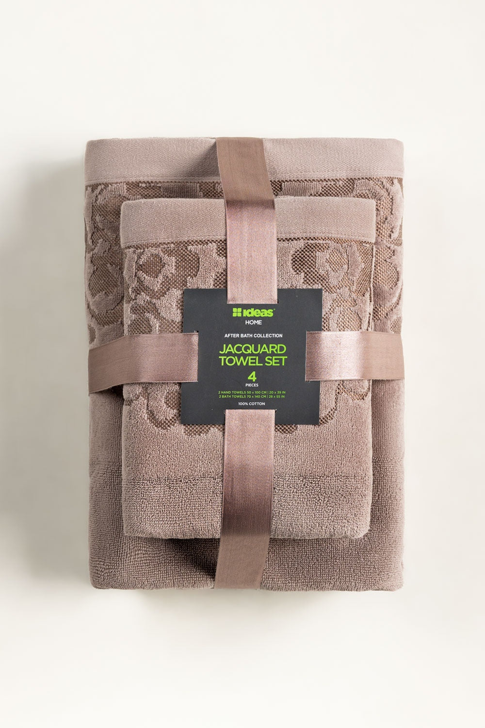 Atmosphere Jacquard Dyed Towel 4Pcs Set