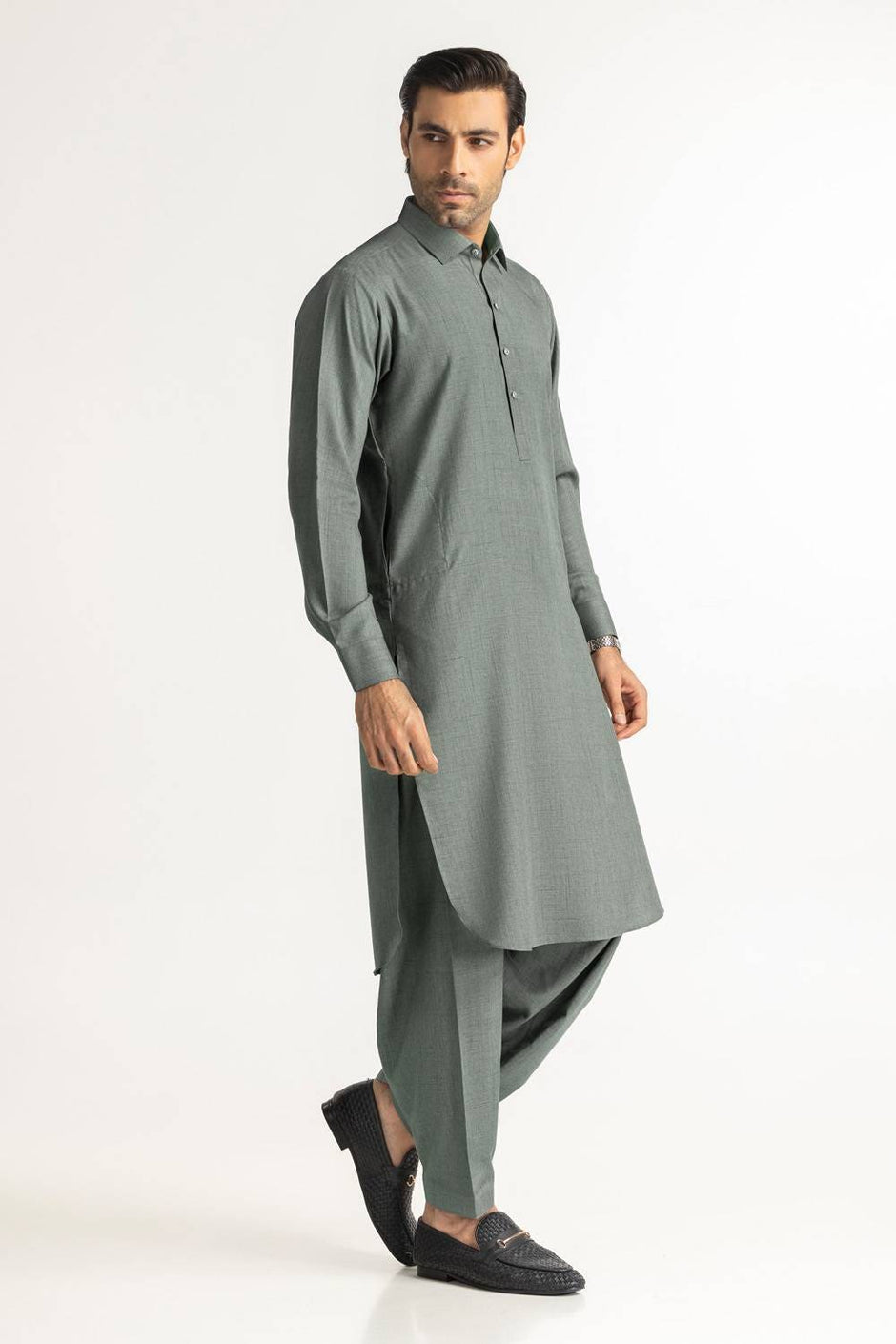 Aubin Unstitched Fabric Blended