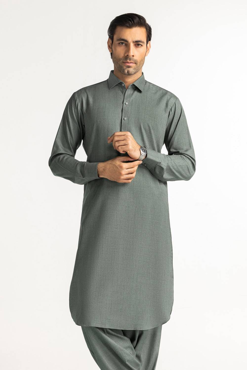 Aubin Unstitched Fabric Blended