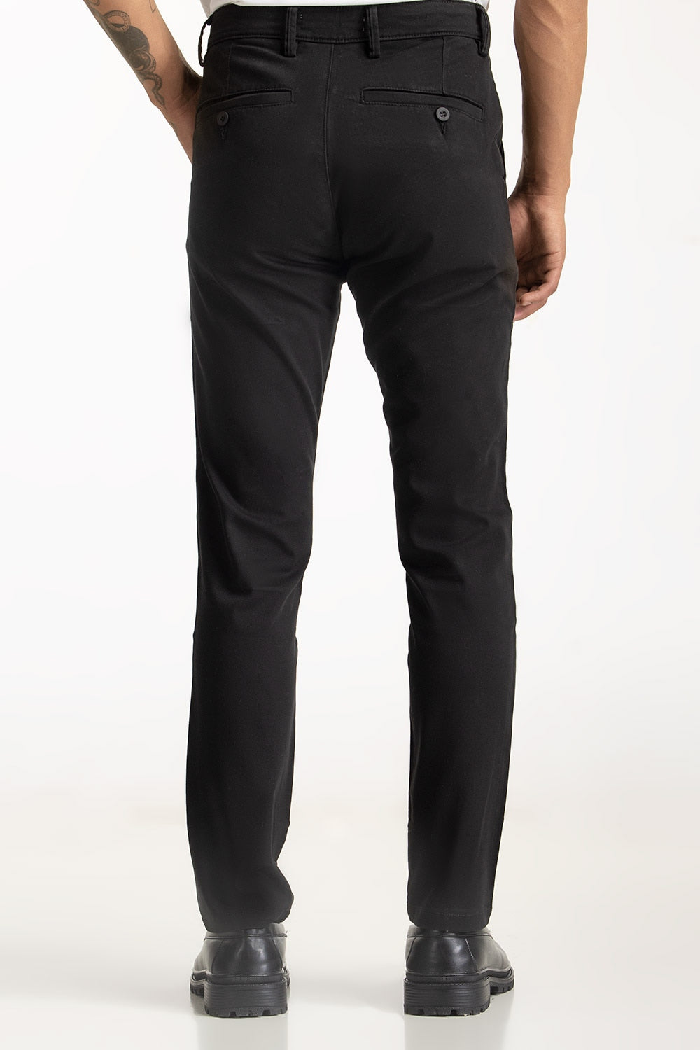 Aviator Black Pant MN-TRC-WS24-019