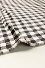 AW24-Checkered Single Ply Fleece Throw