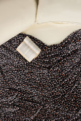 AW24-Grey Dots Single Ply Fleece Throw