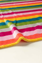 AW24-Popsicle Single Ply Fleece Throw