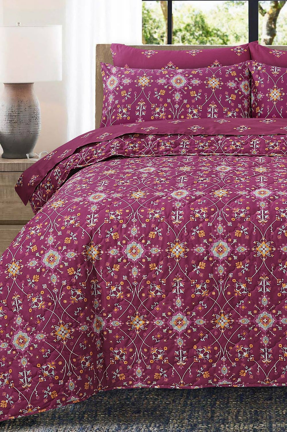 AW24-QBDS-006 Quilted Bed Set