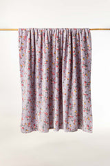 AW24-Rose Fog Single Ply Fleece Throw