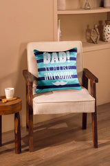 SS23-AWESOME DAD Digital Square Cushion Cover
