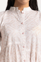 Ban-Collar Dress WM-DRS-SS24-033