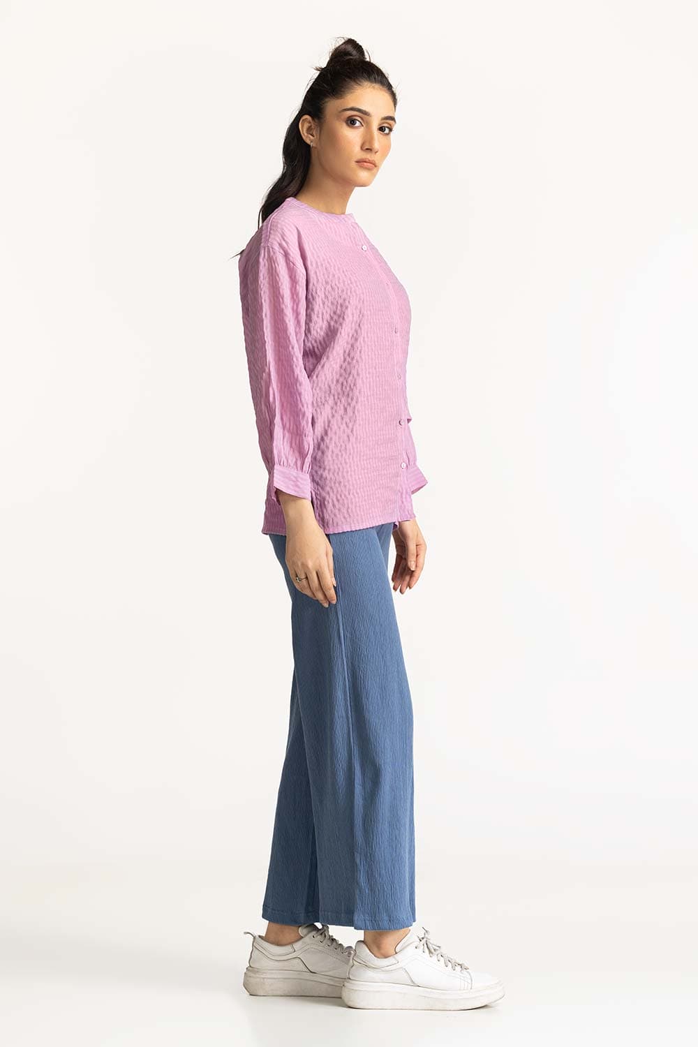 Band Collar Shirt WM-CS-SS24-066