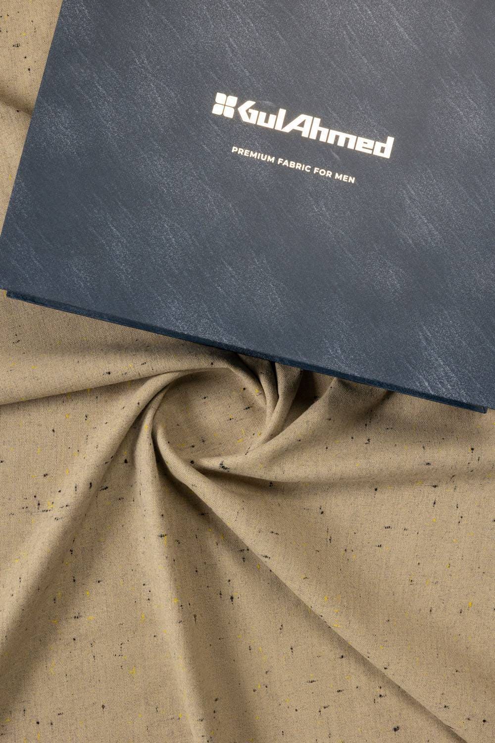 Bannu Donigal Unstitched Fabric Blended with Gift Box