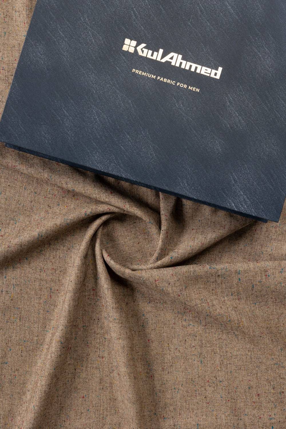 Bannu Donigal Unstitched Fabric Blended with Gift Box