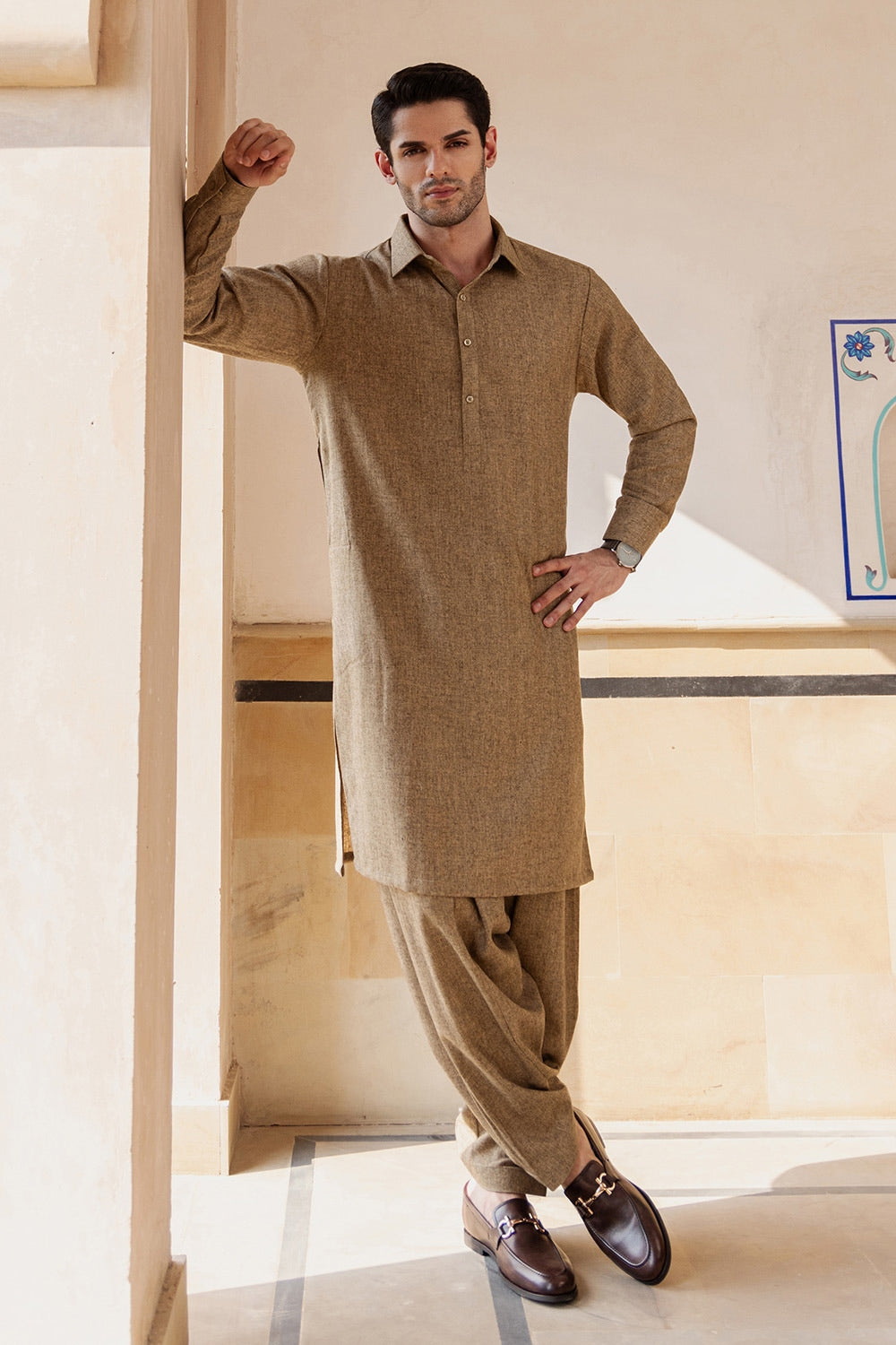 Bannu Superior Unstitched Fabric Blended