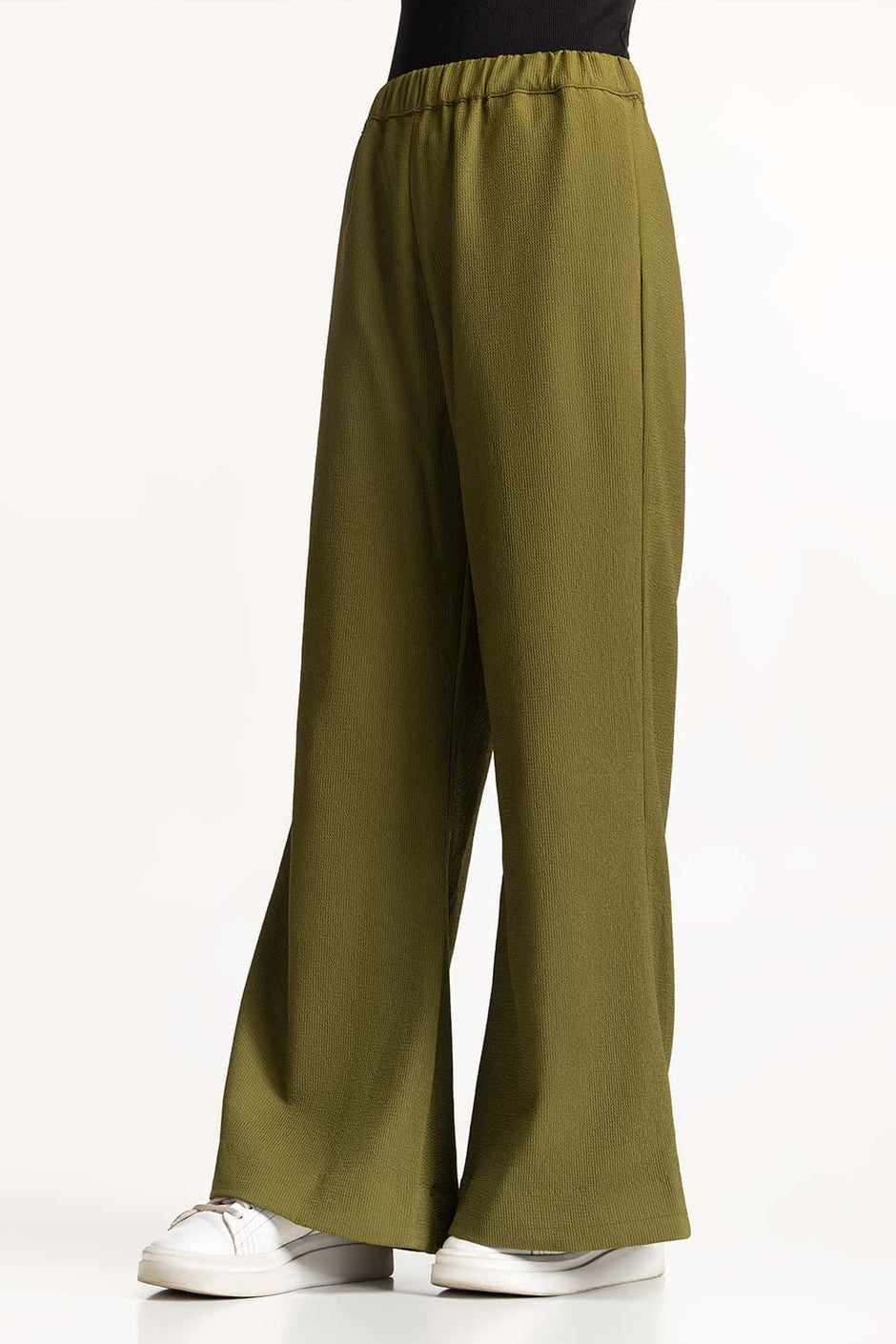 Basic Flared Trousers