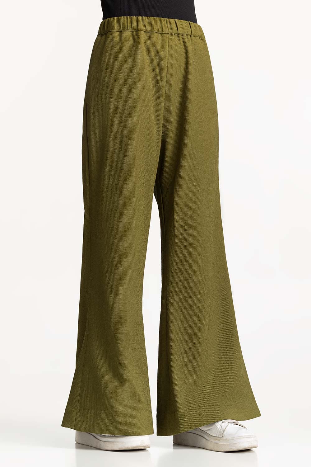 Basic Flared Trousers