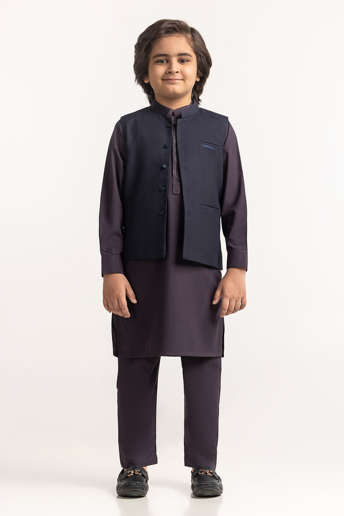 Gul Ahmed Basic Waistcoat KWC-PD24-014, view 1