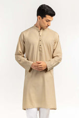 Beige Basic Kurta KR-PLN22-037