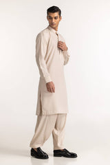Beige Basic Suit SK-PSD24-007