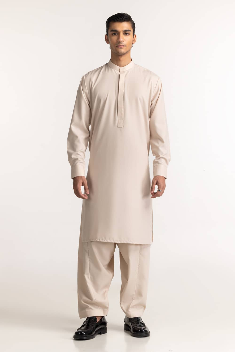 Beige Basic Suit SK-PSD24-007