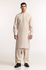 Beige Basic Suit SK-PSD24-007
