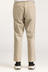 Beige Basic Trouser MN-TRKH- WV23-004 A