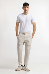 Beige Basic Trouser MN-TRKH- WV23-007 B