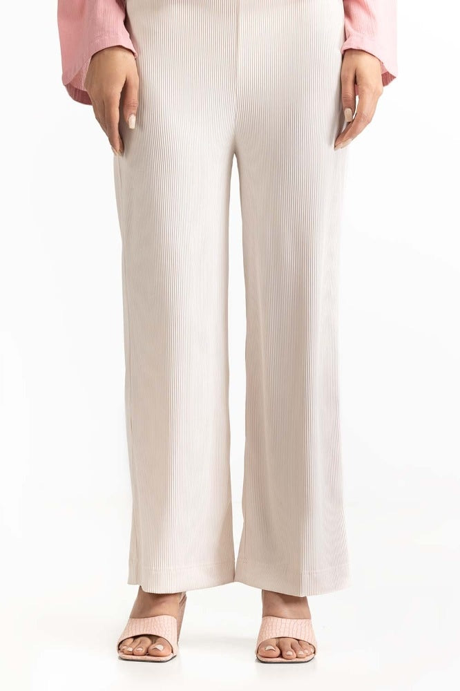 Beige Basic Trouser WM-TRKN23-104