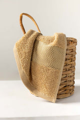 Beige Combed Towel Viscose 23W