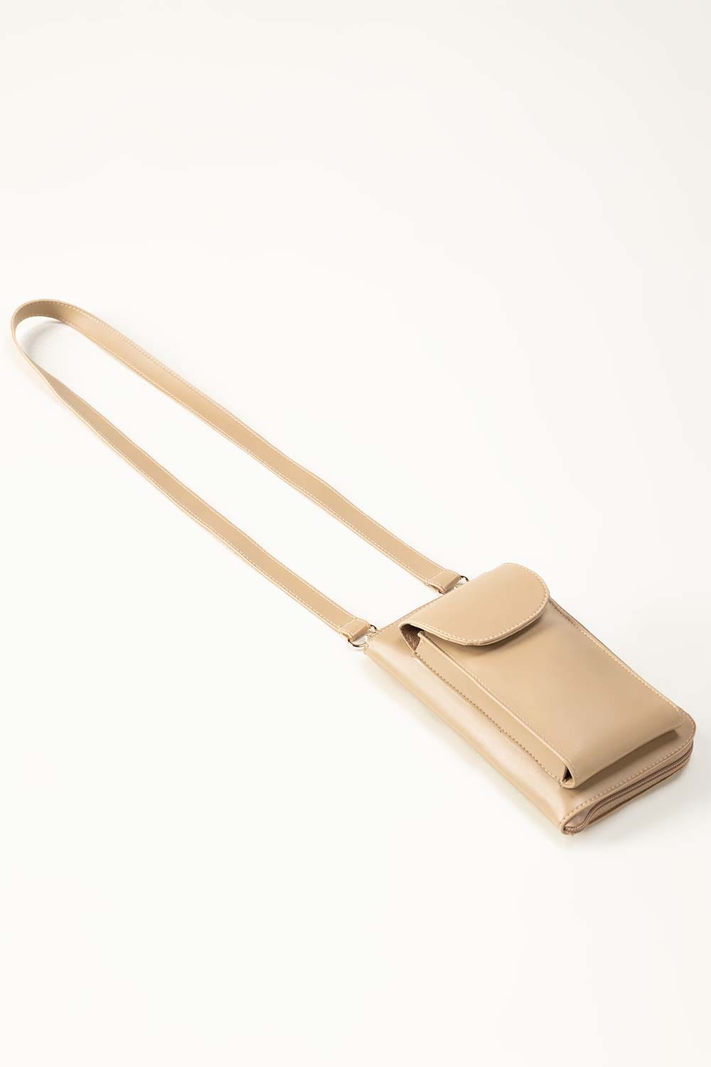 Beige Cross Body Wallet IWB-CBW24-002