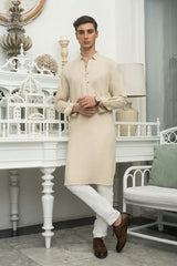 Beige Fashion Kurta KS-831