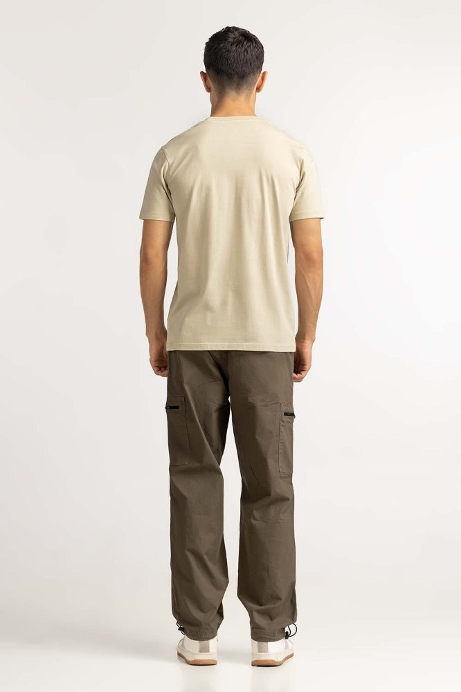 Beige Graphic Tee MN-TS-GP-S24-904