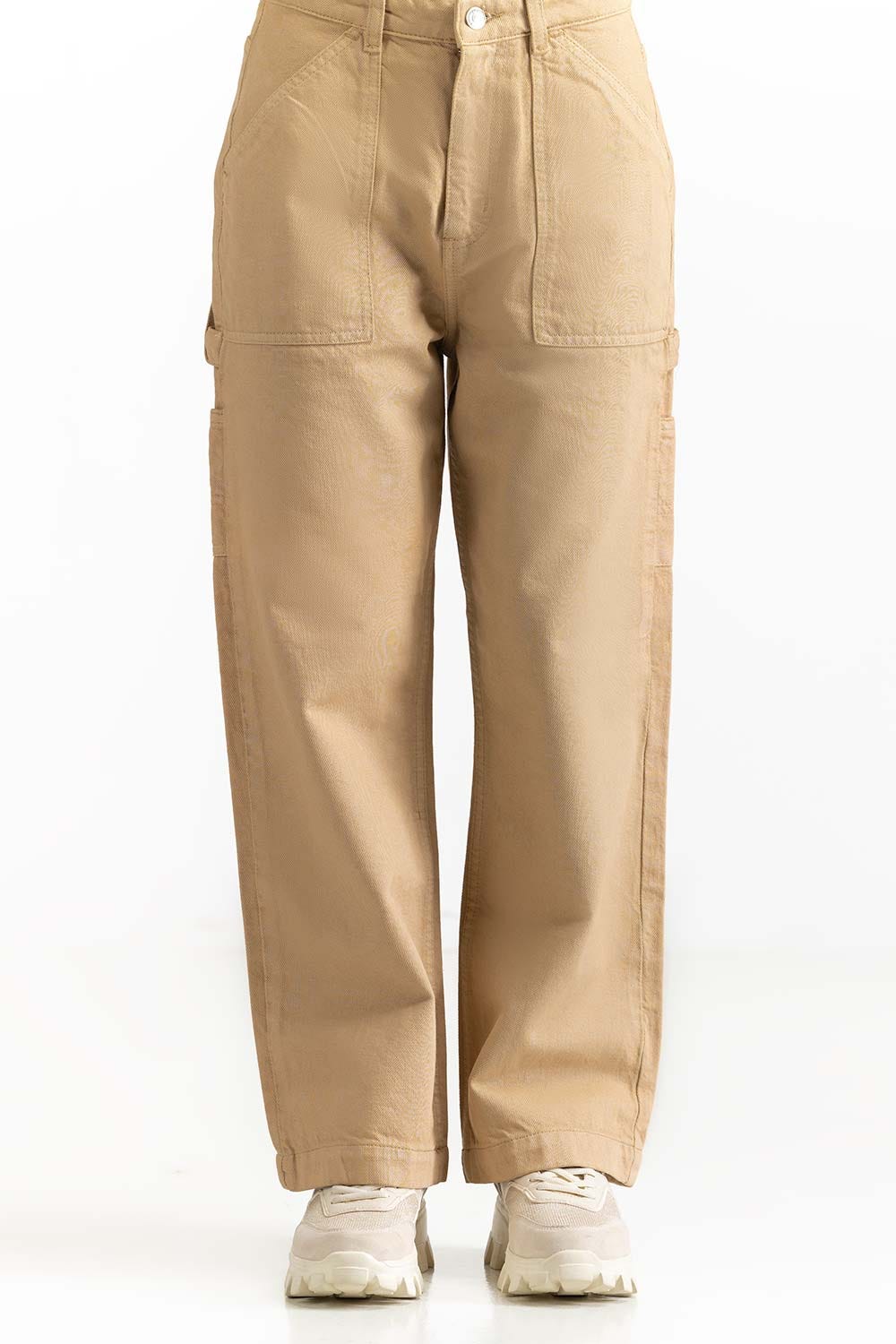 Beige Non Denim Trouser 231-221-007 A