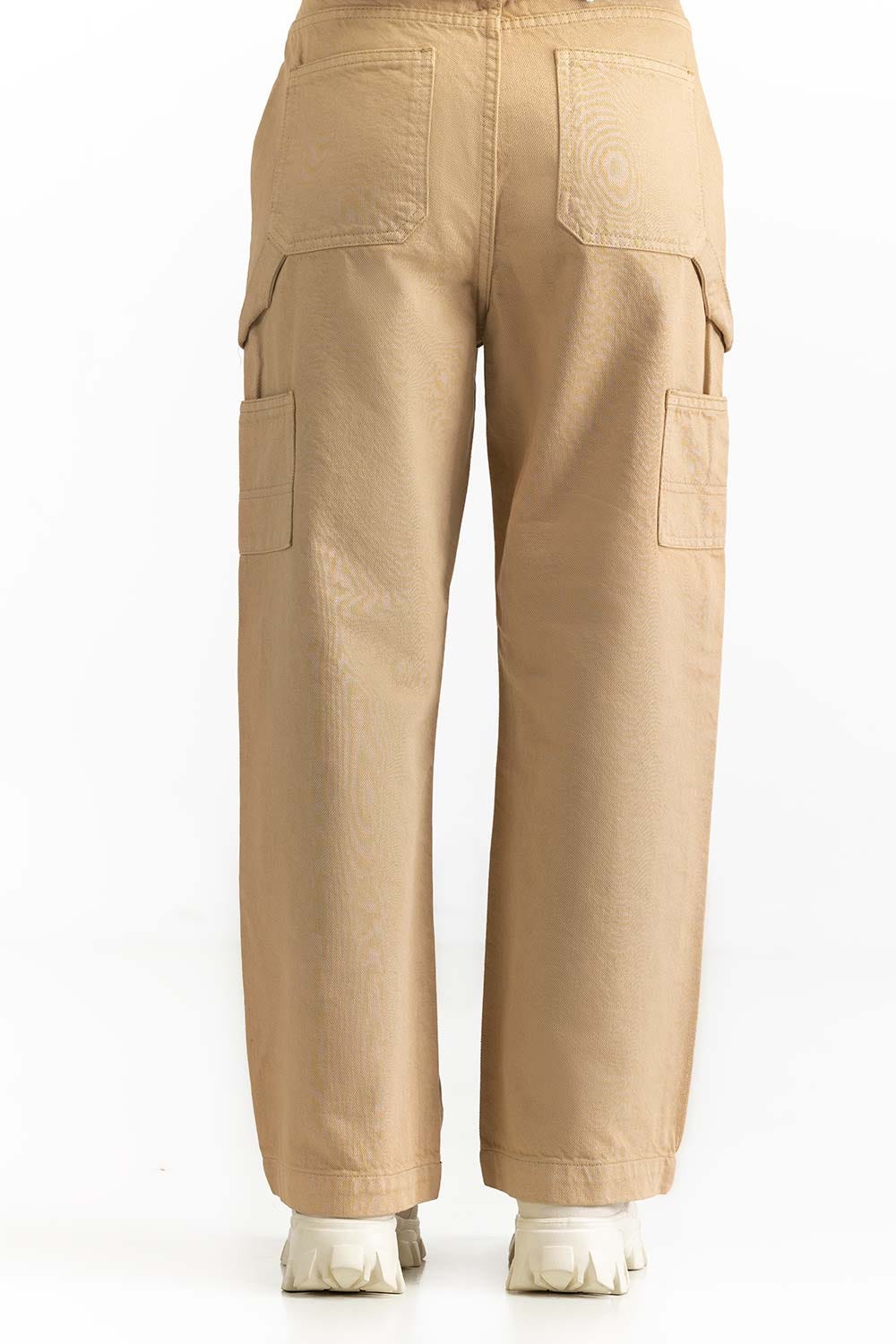 Beige Non Denim Trouser 231-221-007 A