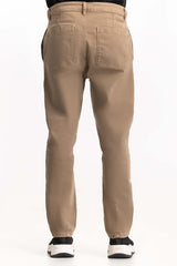 Beige Slim Fit Trouser 224-120 -308