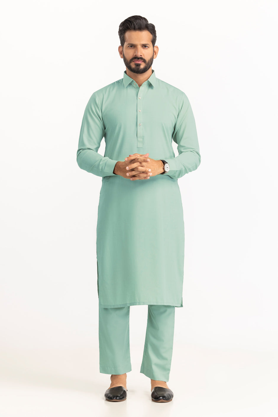 Bemisaal Good Luck Unstitched Fabric Blended-LF