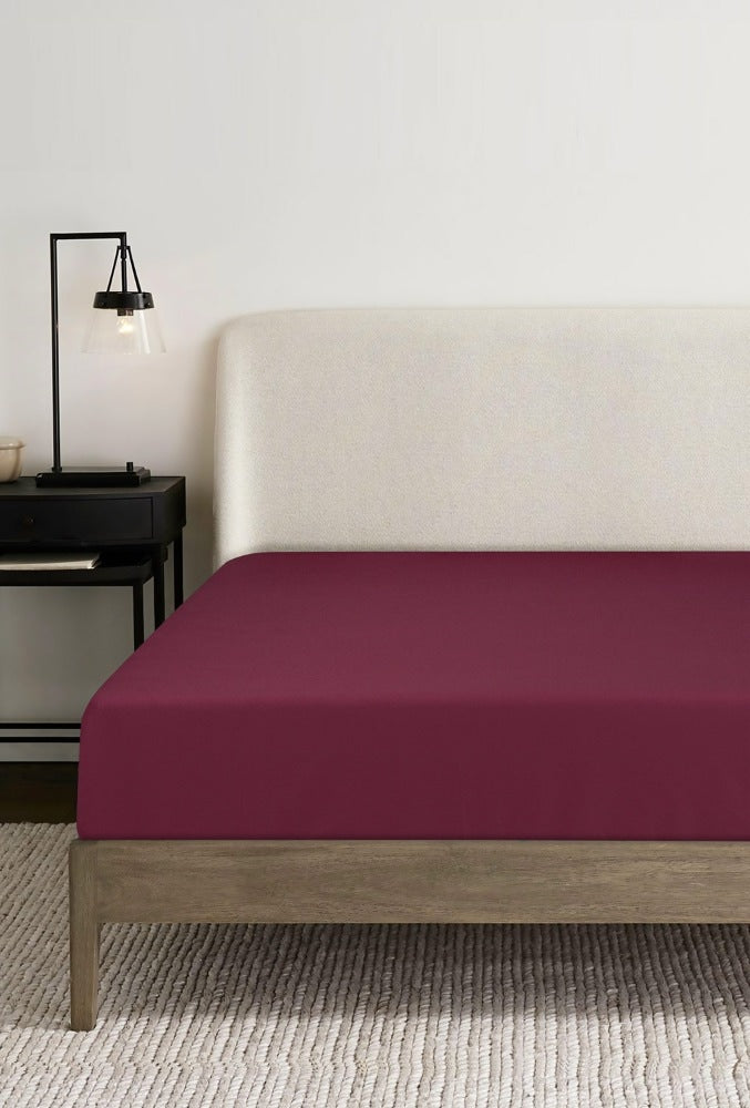 Berry Dyed Fitted Sheet Set 23