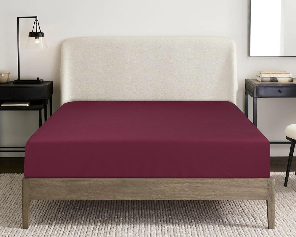 Berry Dyed Fitted Sheet Set 23