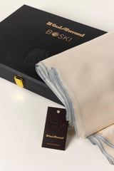 Boski Original Unstitched Fabric Silk with Gift Box
