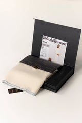 Boski Original Unstitched Fabric Silk with Gift Box