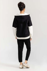 Fleece Color-Block Zipper Hoodie SLWK-FW21-12