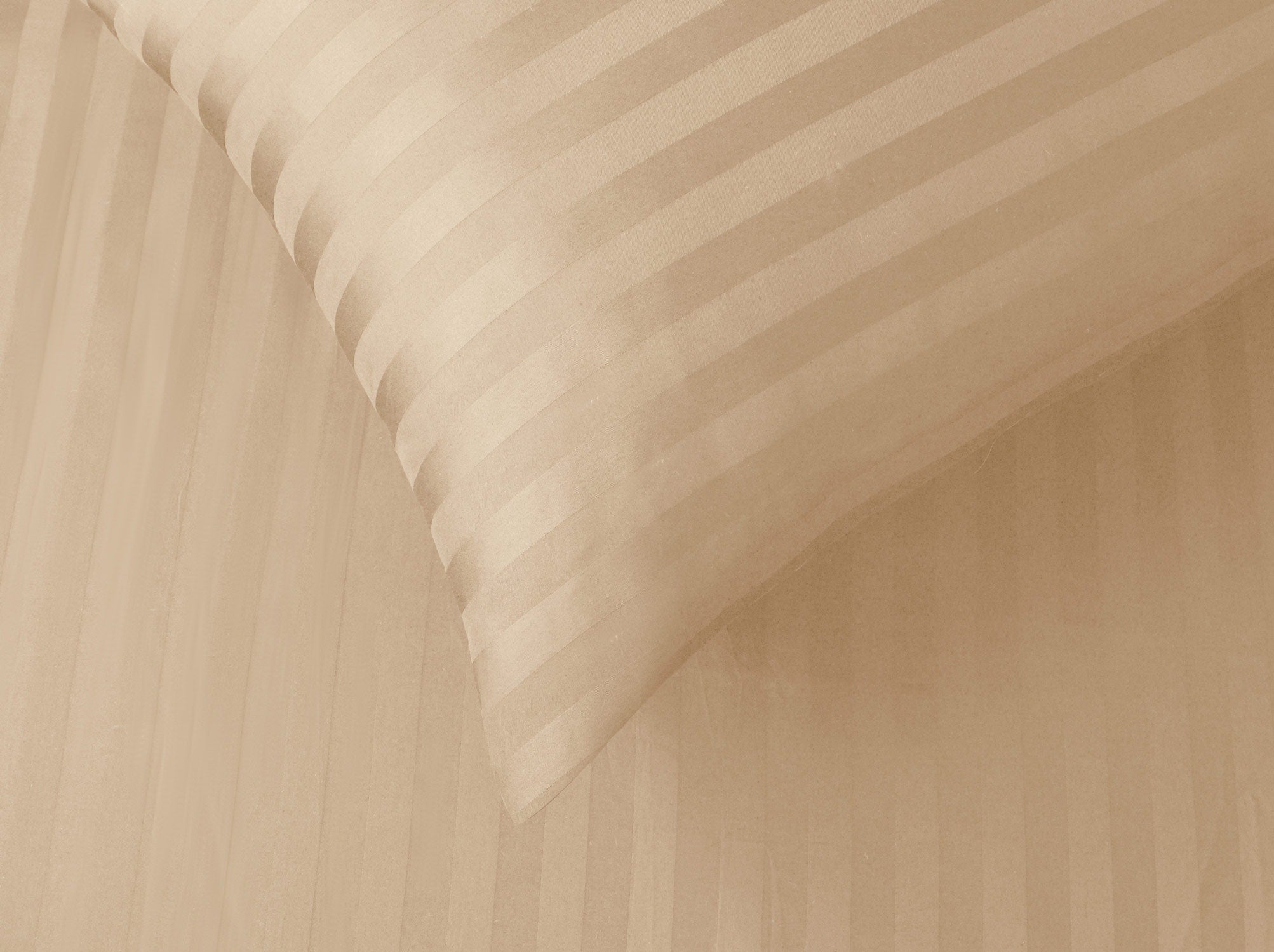 Biscotti Stripe Satin T-250 Bed Sheet Set