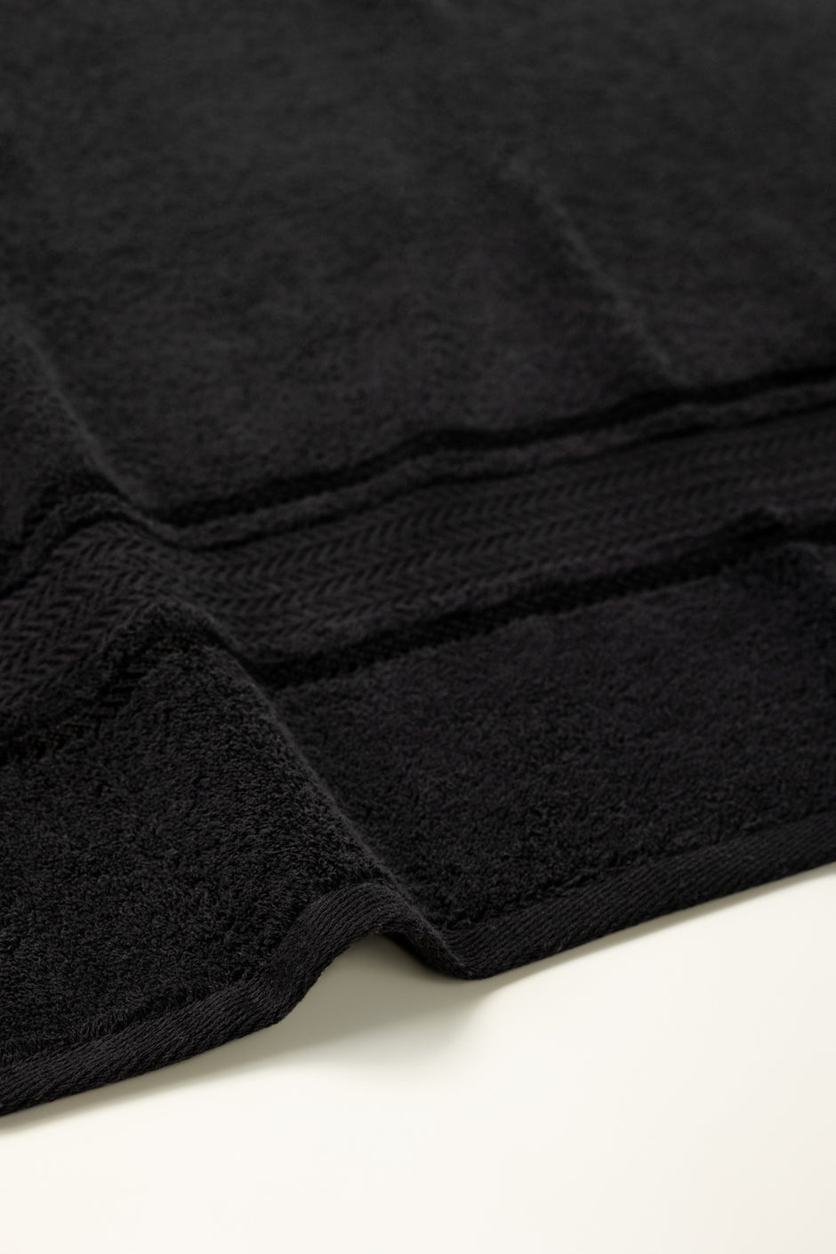 Black Combed Towel Viscose