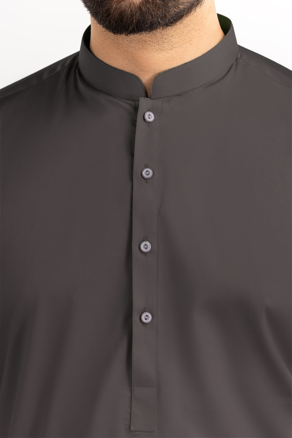 Black Gold Latha Unstitched Fabric Cotton-LF