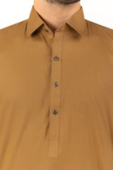 Black Gold Latha Unstitched Fabric Cotton-LF