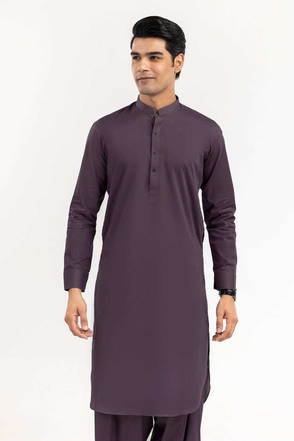 Black Gold Latha Unstitched Fabric Cotton-LF