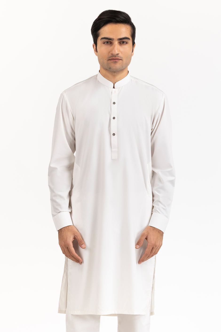Black Gold Latha Unstitched Fabric Cotton-LF