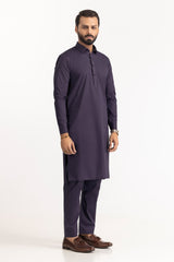 Black Gold Latha Unstitched Fabric Cotton-LF