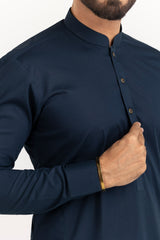 Black Gold Latha Unstitched Fabric Cotton-LF