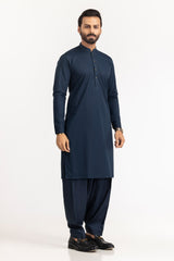 Black Gold Latha Unstitched Fabric Cotton-LF