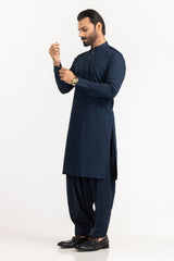 Black Gold Latha Unstitched Fabric Cotton-LF