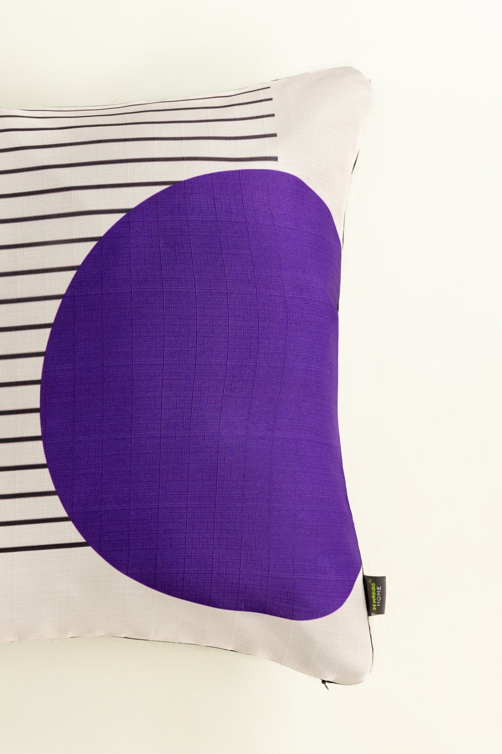 Black Line Digital Printed Cushion Cover
