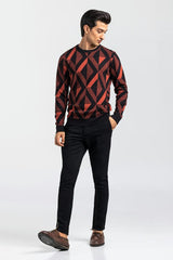 Black-Orange Fashion Sweater FS-SWT-VPN-FD-410-01